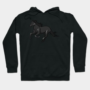 Black Horse Hoodie